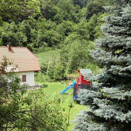 Cottage Forest Stream Visoko Exteriér fotografie